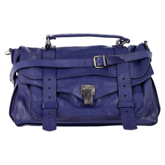 Proenza Schouler Vintage Handbags - Pre Loved Proenza Schouler Vintage Women blue | navy blue Shoulder Bags